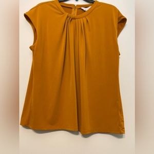 Liz Claiborne, mustard yellow blouse